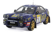 斯巴鲁翼豹555 2# 1995年冠军  汽车模型  太阳星 1:18  5503