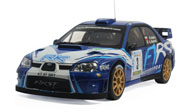 斯巴鲁翼豹WRC07 3# 2012冠军  汽车模型  太阳星 1:18  4488
