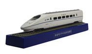 和谐号CRH380动车头 火车模型 动力时代 1：144 白色