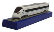 和谐号CRH350动车头 火车模型 动力时代 1：144 白色