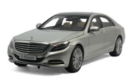奔驰S-class 新奔驰S级 S600豪华轿车 银色 NOREV 1:18 183480