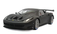 精细版法拉利458 Italia GT2 汽车模型Elite 1:18 磨砂黑BCK09