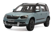 大众斯柯达 野帝 YETI   汽车模型 大众原厂1：18 蓝色