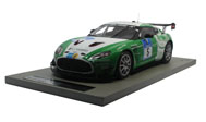 阿斯顿马丁V12赛道版 2012赛车 汽车模型Tecnomodel 1：18绿花色