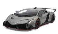兰博基尼毒药VENENO 汽车模型 autoart  1:18灰色74506