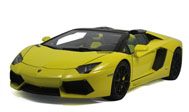 兰博基尼 LP700-4敞篷 Roadster  汽车模型 autoart  1:18黄色74699