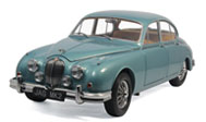 1962年捷豹 MK II 3.8   汽车模型 PARAGON1:18  银蓝色PA-98321L