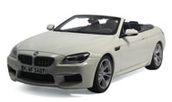 宝马M6 敞篷版 (F12M) 汽车模型 PARAGON1:18 白色PA-97061