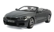 宝马M6 敞篷版 (F12M) 汽车模型 PARAGON1:18 太空灰色PA-97062
