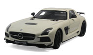 2013奔驰SLS  AMG 尾翼版  汽车模型 迷你切 1：18 白色110033021