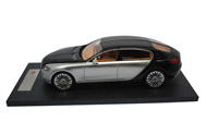 布加迪16C salibier  汽车模型 手版 1:18 银黑色