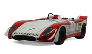 1969保时捷908/02   1#  汽车模型  autoart 1:18 白红双色86971