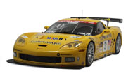 2005雪佛兰C6R 3#  汽车模型  autoart 1:18黄花色 80505