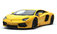 兰博基尼 埃文塔多 LP700-4  汽车模型1:24 威利 黄色