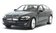 宝马535i   汽车模型1:24 威利 黑色