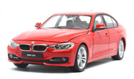 宝马335i   汽车模型1:24 威利 红色