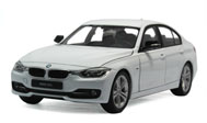宝马335I 汽车模型1:24 威利FX 白色