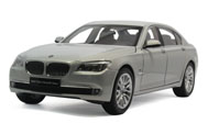 宝马760LI 汽车模型 京商 1:18 中国限量版 银色