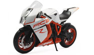 KTM1900 RC8 摩托车模型 威利WELLY 1:10   白色
