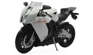 KTM1900 RC8 摩托车模型 威利WELLY 1:10   白色