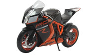 KTM1900 RC8 摩托车模型 威利WELLY 1:10  黑色