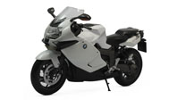 宝马K1300S  摩托车模型 威利WELLY 1:10 白色