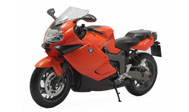 宝马K1300S  摩托车模型 威利WELLY 1:10 橙色