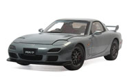 马自达 RX-7（FD）SPIRIT R TYPE A 汽车模型 autoart 1:18灰色75987