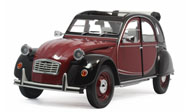 雪铁龙2cv 1981年 迷你切 1:18 红黑色 150111501