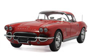 1962年科尔维特 汽车模型 autoart 1:18 71102 限量6000