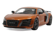 奥迪R8GT 汽车模型  原厂京商代工 1:18  橙黄色