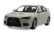 三菱蓝瑟 翼豪陆神 汽车模型 1:18 东南三菱原厂 EVO 10代