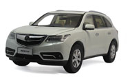 讴歌MDX 汽车模型 国产原厂1：18  白色