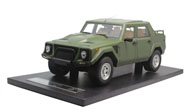 1987年兰博基尼越野皮卡LM002 汽车模型 手版 1:18绿色