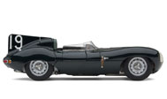 捷豹D-TYPE 1955年12小时赛百灵冠军19#汽车模型 EXOTO 1:18 绿色RLG89001