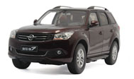 海马S7 SUV 汽车模型 原厂 1:18 暗红 1027010