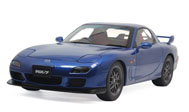 马自达 RX-7（FD）SPIRIT R TYPE A 汽车模型 autoart 1:18蓝色75988
