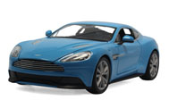 阿斯顿马丁vantage VANQUISH 汽车模型 威利 1:24  蓝色 24046XW-1