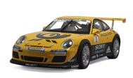 保时捷911 GT3 CUP 1# 汽车模型 威利GTA 1:18 黄色