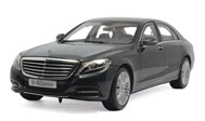 奔驰S-class 新奔驰S级 S600豪华轿车 炭灰蓝色 NOREV 1:18 183480