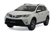 一汽丰田新丰田RAV4 2013 汽车模型 原厂 1:18  白色