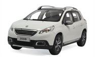原厂东风标致2008 PEUGEOT SUV 越野车 汽车模型 白色1:18