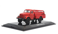 嘎斯63消防车 GAZ-63 汽车模型 DIP 1：43 红色