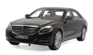 奔驰S-class 新奔驰S级 S600豪华轿车 纯黑色 NOREV 1:18 183480