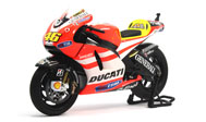 摩托车2011杜卡迪Desmosedici罗西摩托GP 迷你切 1:12橙色122110046