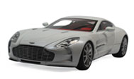 阿斯顿马丁ONE-77 汽车模型 autoart1:18 白色70244