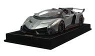 兰博基尼Veneno毒药 敞篷 汽车模型 MR 1:18 灰色 限量49台LAMBO016B