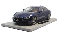 玛莎拉蒂总裁 汽车模型 BBR1:18蓝色