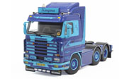 SCANIA斯堪尼亚 R113/R143 6x4牵引拖头 汽车模型 WSI  1:50  蓝色 06-1043