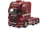 SCANIA斯堪尼亚 6x2牵引拖头 纪念版 汽车模型 WSI  1:50  红色 05-0029